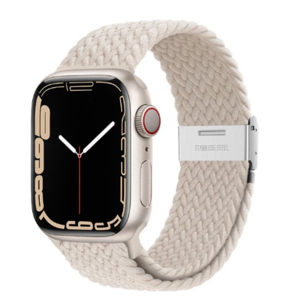 NEW Adjustable Star Braided Solo Loop For Apple Watch - Picture 1 of 4